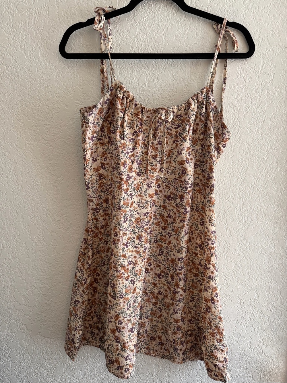 Floral Tie-Strap Sundress